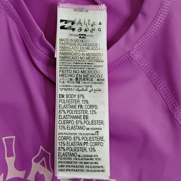 #200 Billabong Swimshirt (Rashguard) - Picture 2 of 4